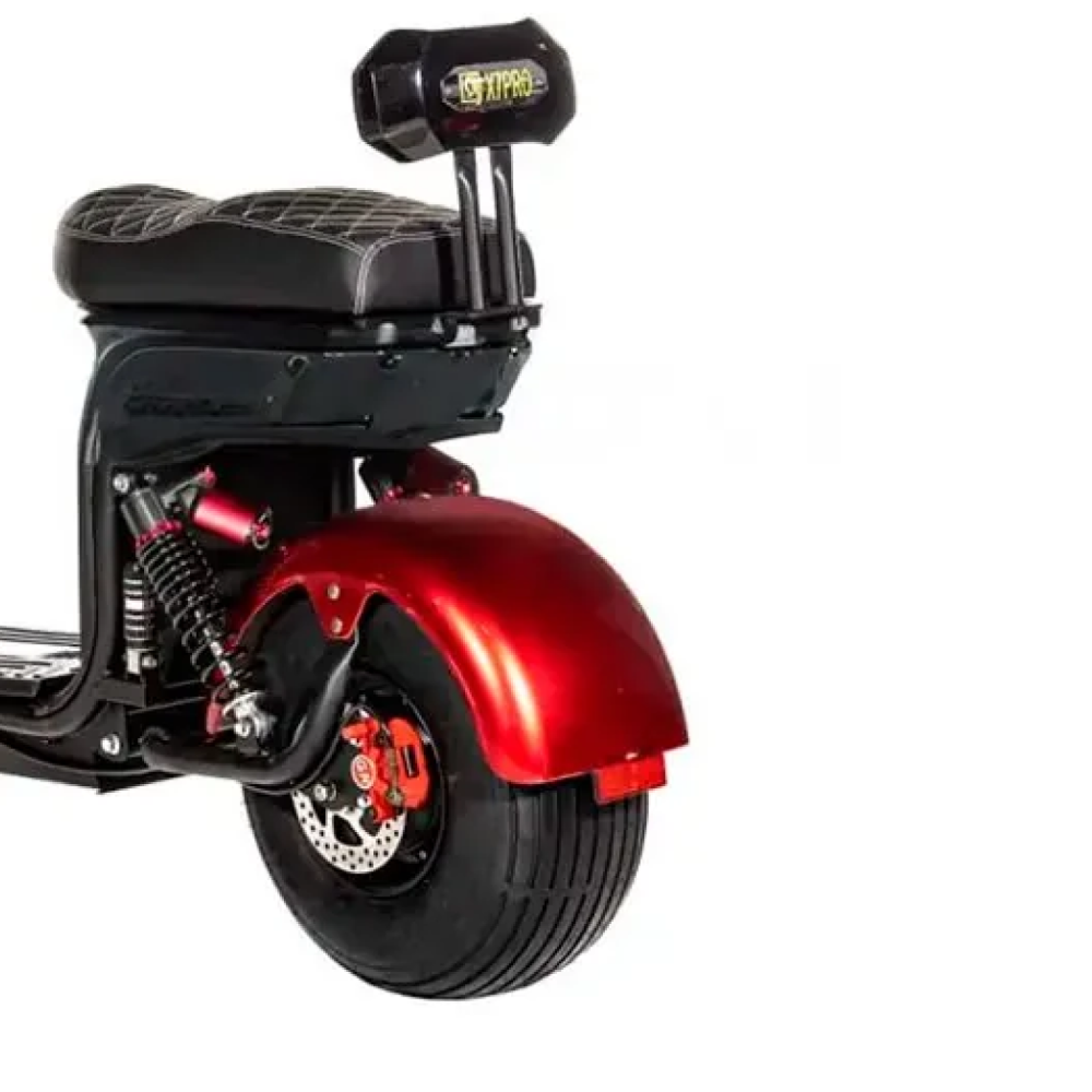 Электроскутер Citycoco GT X7 PRO Красный (2000W) 4