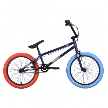 Велосипед BMX Stark Madness 1 2024 сине-красный