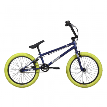 Велосипед BMX Stark Madness 1 2024 сине-желтый