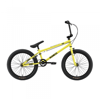 Велосипед BMX Stark Madness 1 2024 желтый