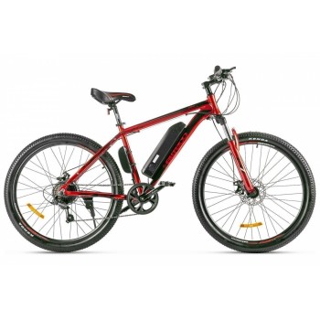 Электровелосипед велогибрид Eltreco XT 600 D Красно-черный