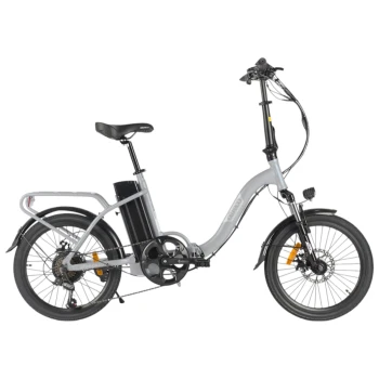 Электровелосипед Eltreco Flex UP Серебристый-матовый