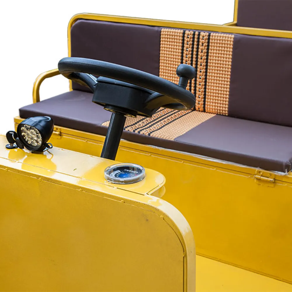 Платформенная тележка электрическая RuTrike ПОСТ ПАССАЖИР 6