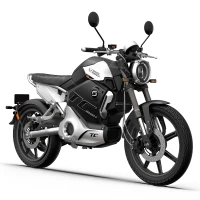 Электромотоцикл WHITE SIBERIA SUPER SOCO TC MAX (Белый)